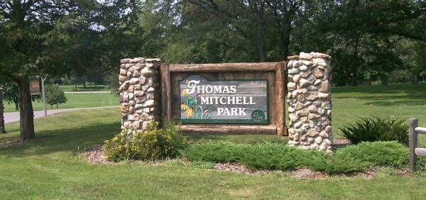 Thomas Mitchell Park Sign